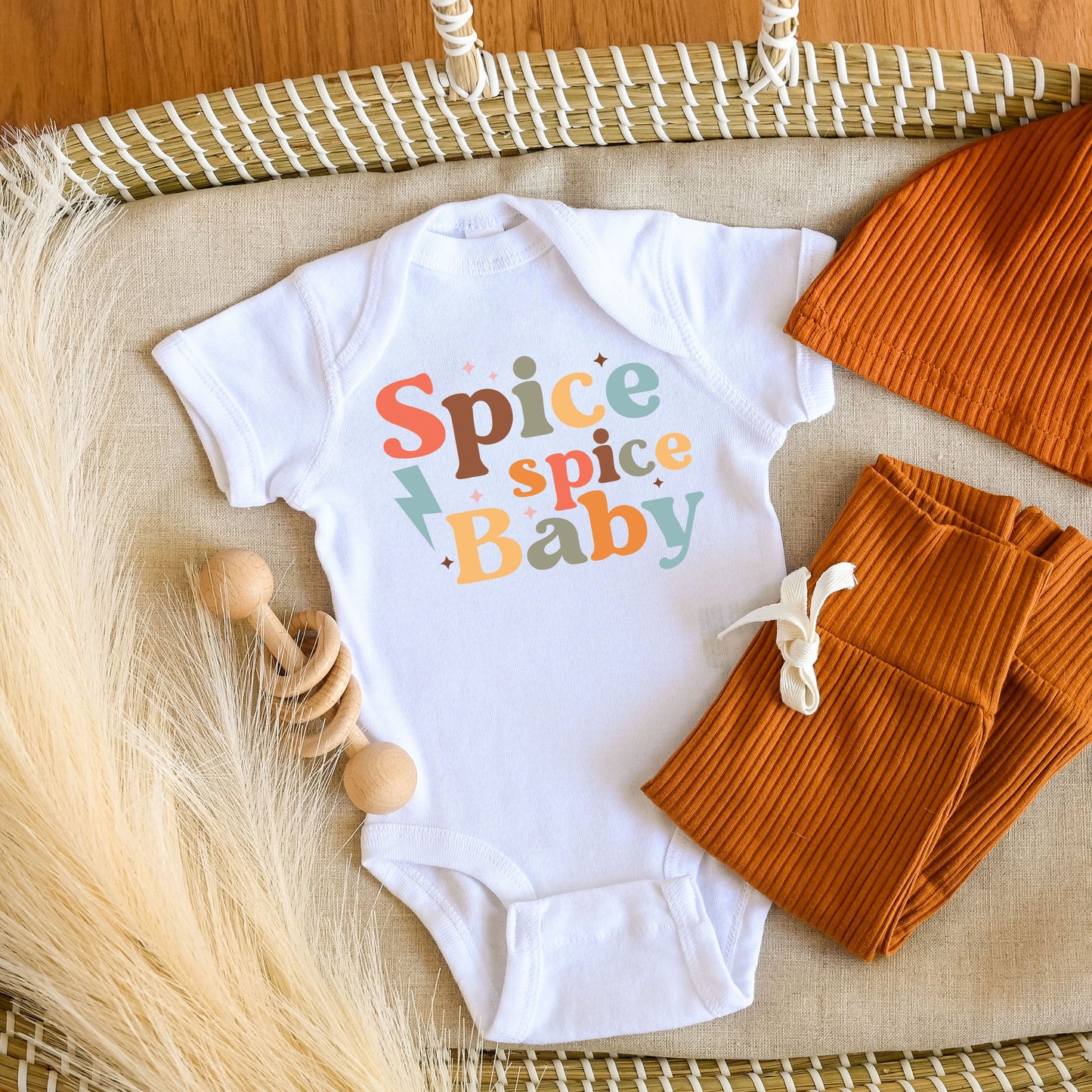 Spice Spice Baby | Baby Graphic Short Sleeve Onesie