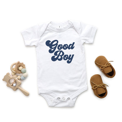 Good Boy Retro | Baby Onesie