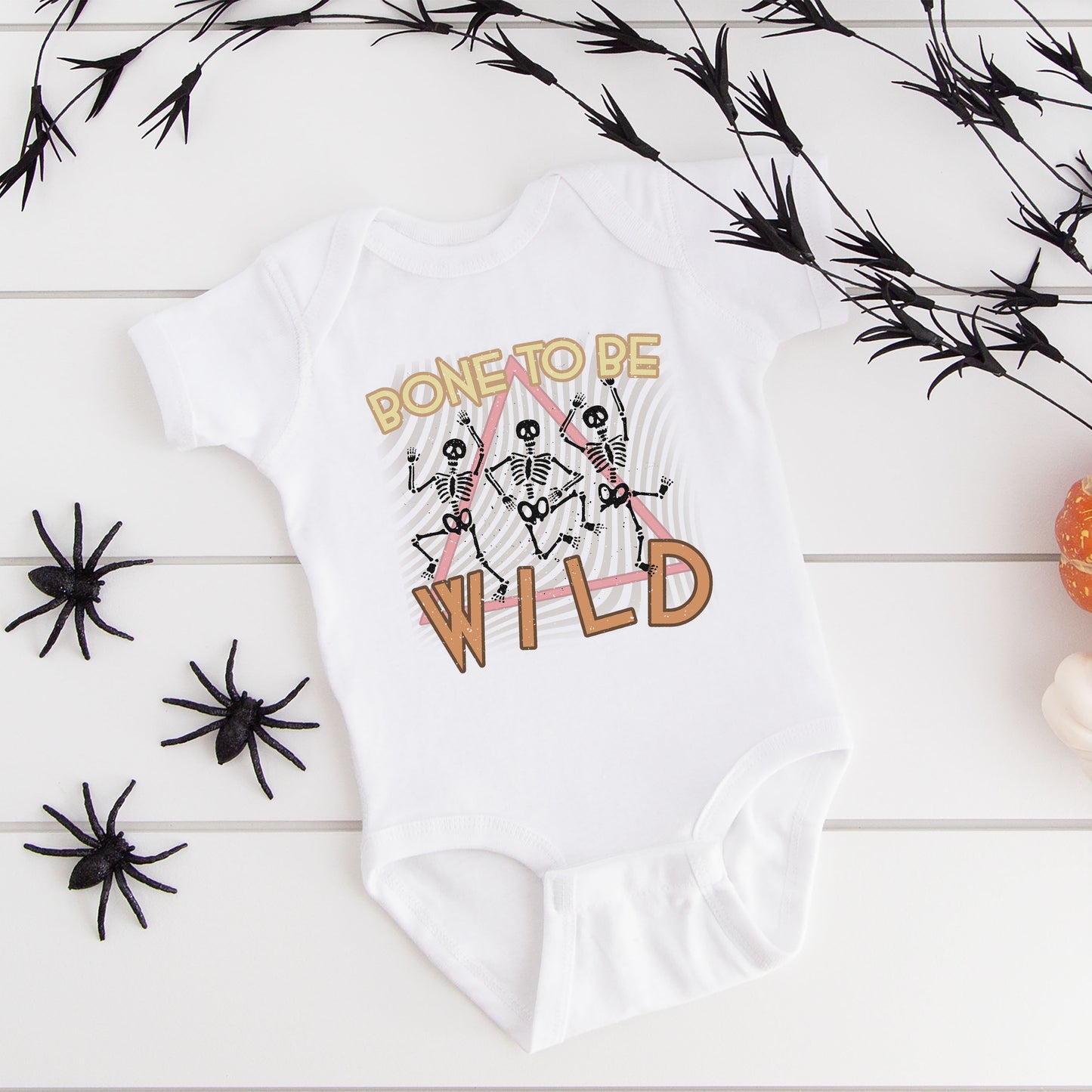 Bone To Be Wild | Baby Graphic Short Sleeve Onesie