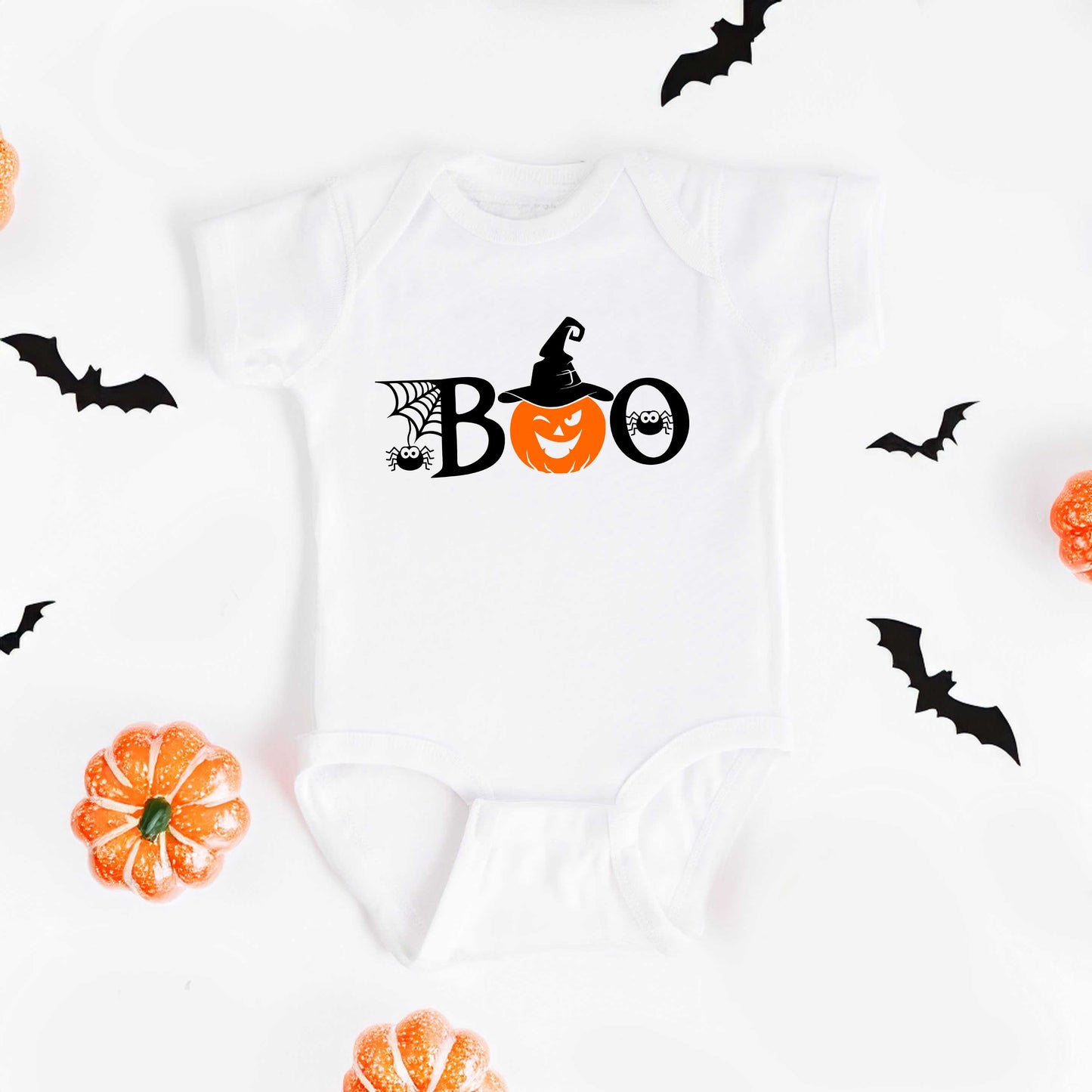 Boo Pumpkin | Baby Graphic Short Sleeve Onesie