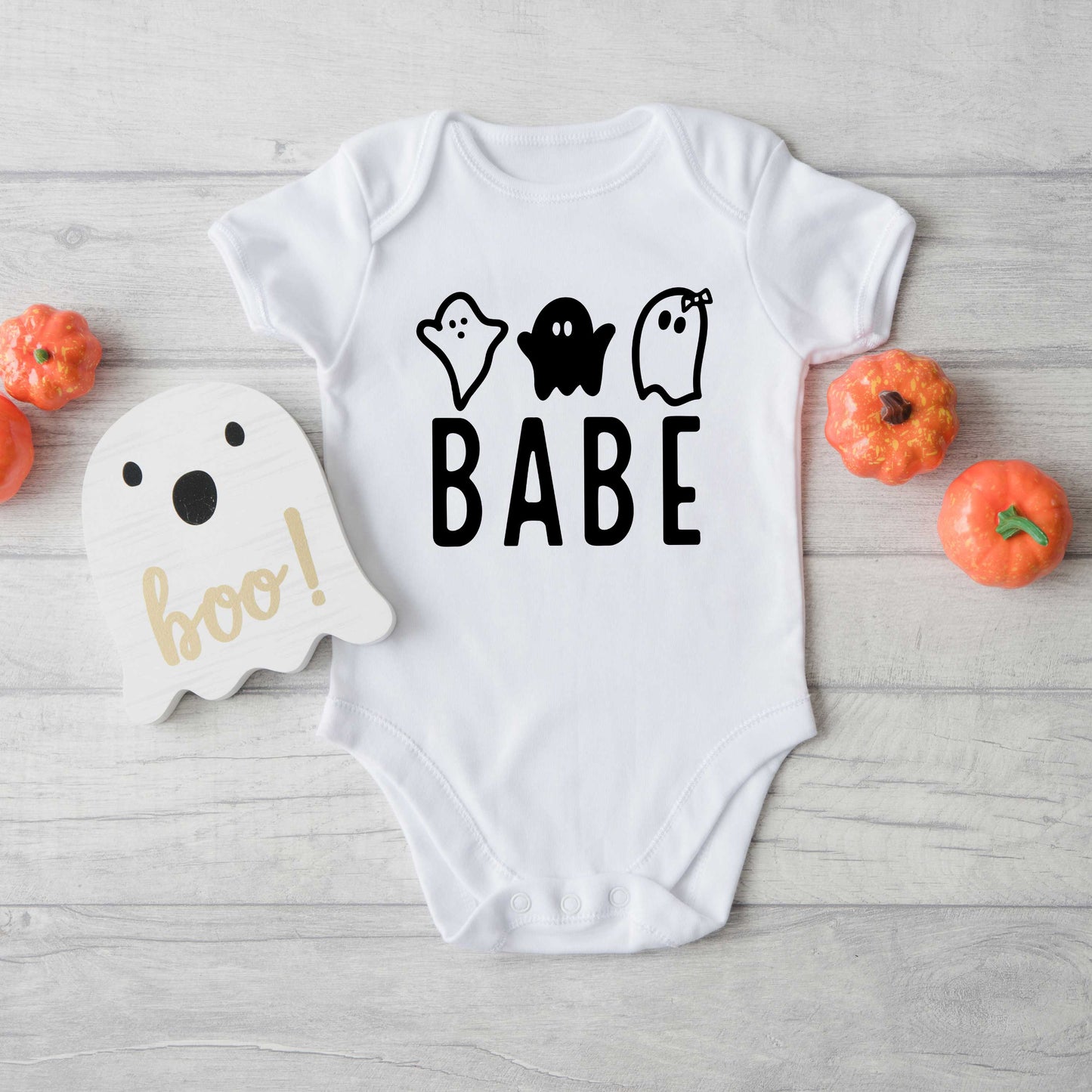 Ghost Babe | Baby Graphic Short Sleeve Onesie