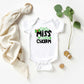 Little Miss Lucky Charm | Baby Graphic Short Sleeve Onesie