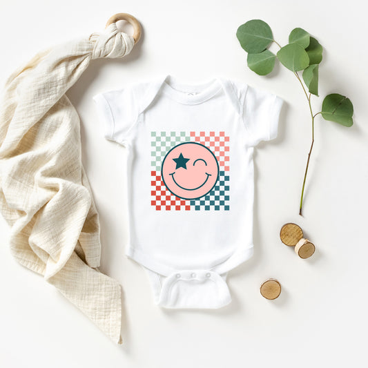 American Smile | Baby Graphic Short Sleeve Onesie