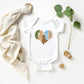Earth Heart | Baby Graphic Short Sleeve Onesie