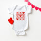 Tic Tac Heart | Baby Graphic Short Sleeve Onesie
