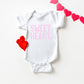 Sweetheart Puff Print | Baby Graphic Short Sleeve Onesie