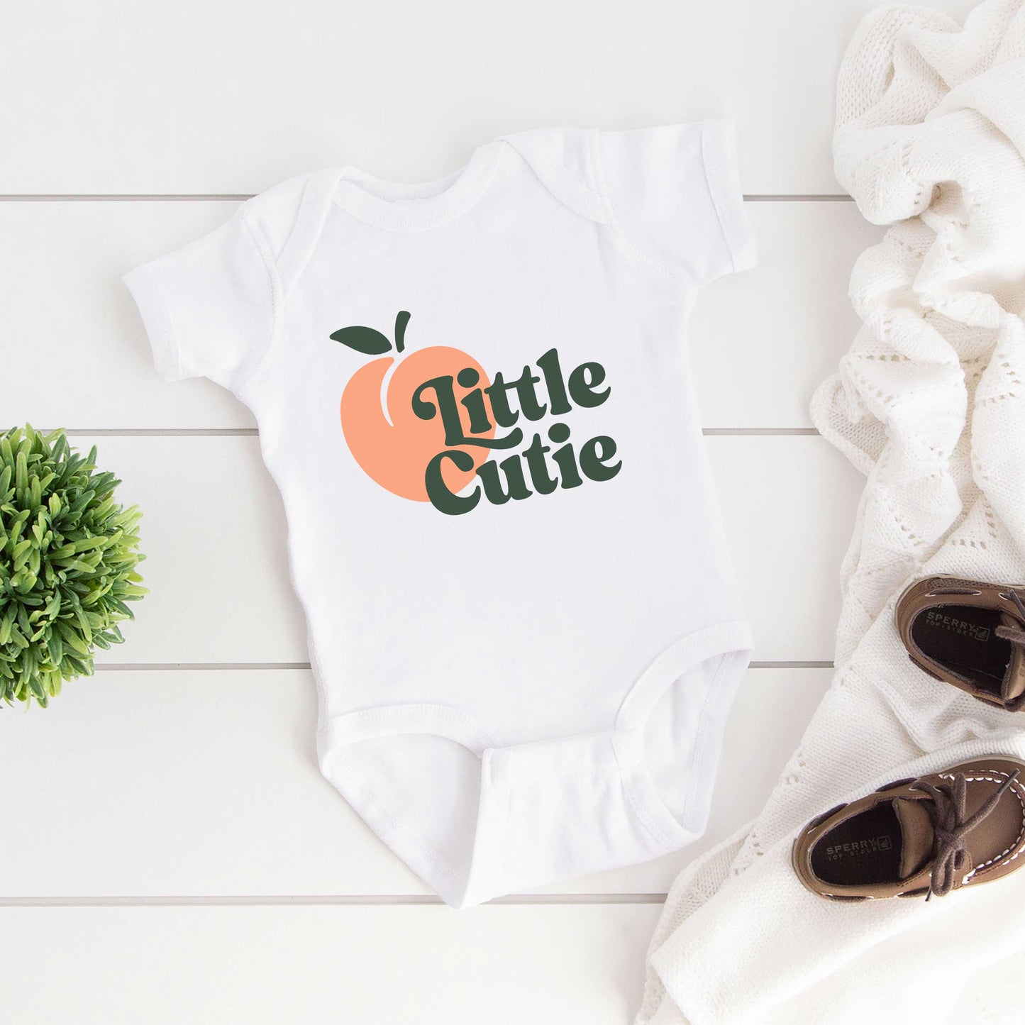 Little Cutie | Baby Graphic Short Sleeve Onesie