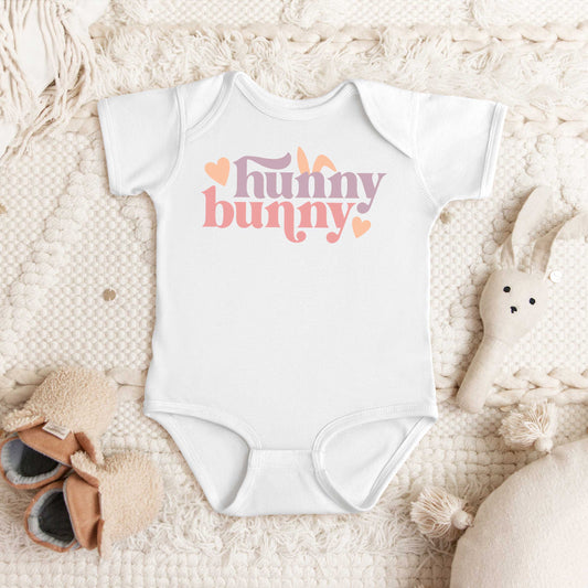 Hunny Bunny | Baby Graphic Short Sleeve Onesie