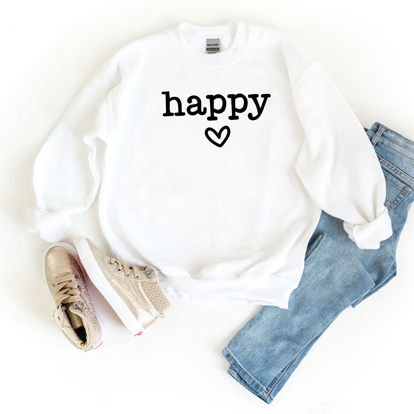 Happy Heart | Youth Sweatshirt