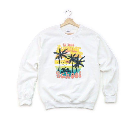 So Long Summer | Youth Graphic Sweatshirt