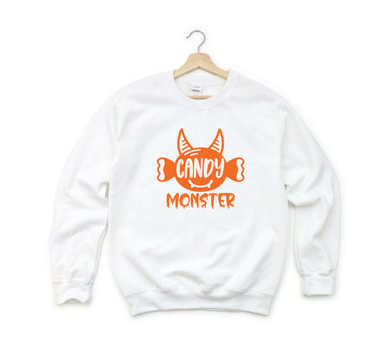 Candy Monster Horns | Youth Graphic Sweatshirt