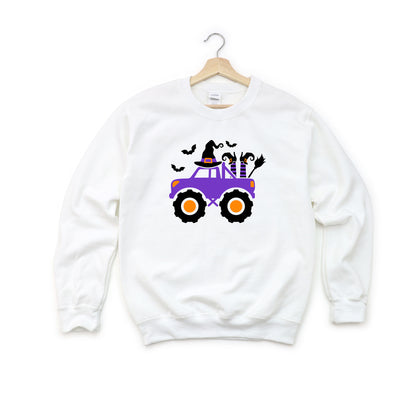 Halloween Truck | Youth Graphic Sweatshirt