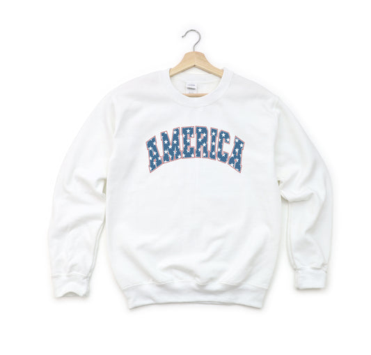 Retro America Stars | Youth Sweatshirt