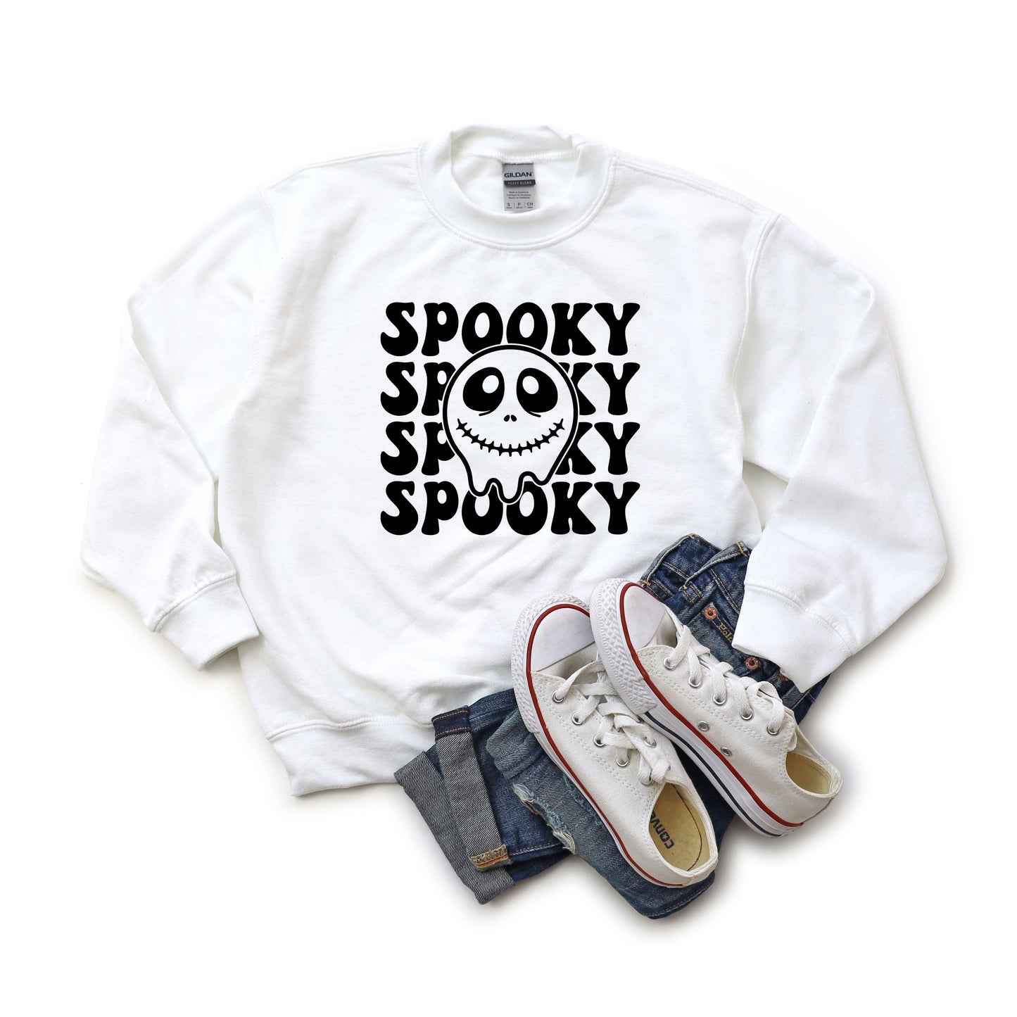 Spooky Smiley Jack | Youth Graphic Sweatshirt