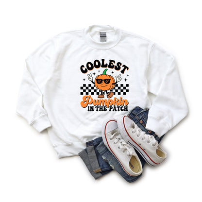 Coolest Pumpkin In The Patch | Youth Graphic Sweatshirt