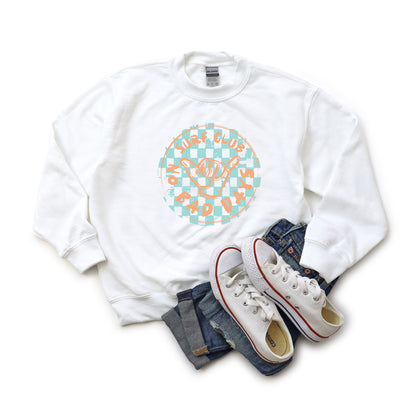 Surf Club Checkered | Youth Sweatshirt