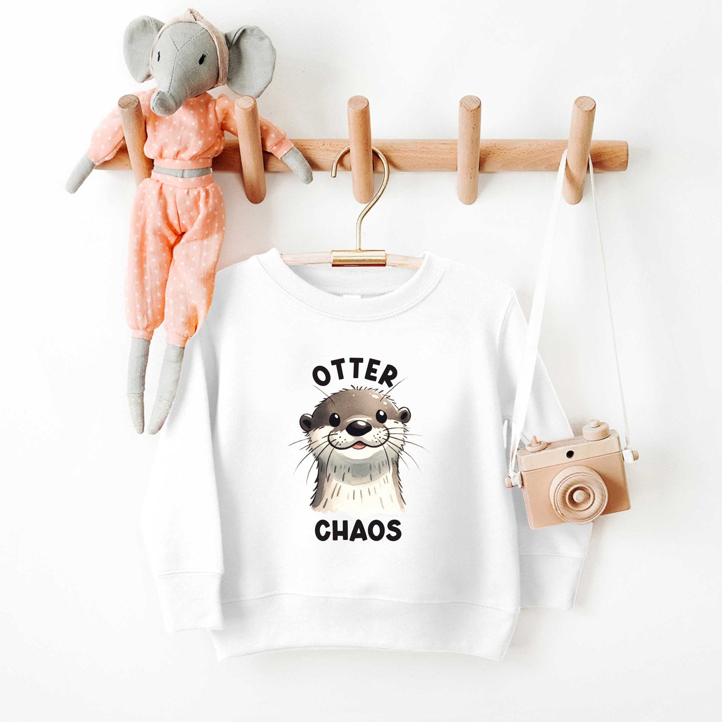 Otter Chaos | Toddler Graphic Sweatshirt