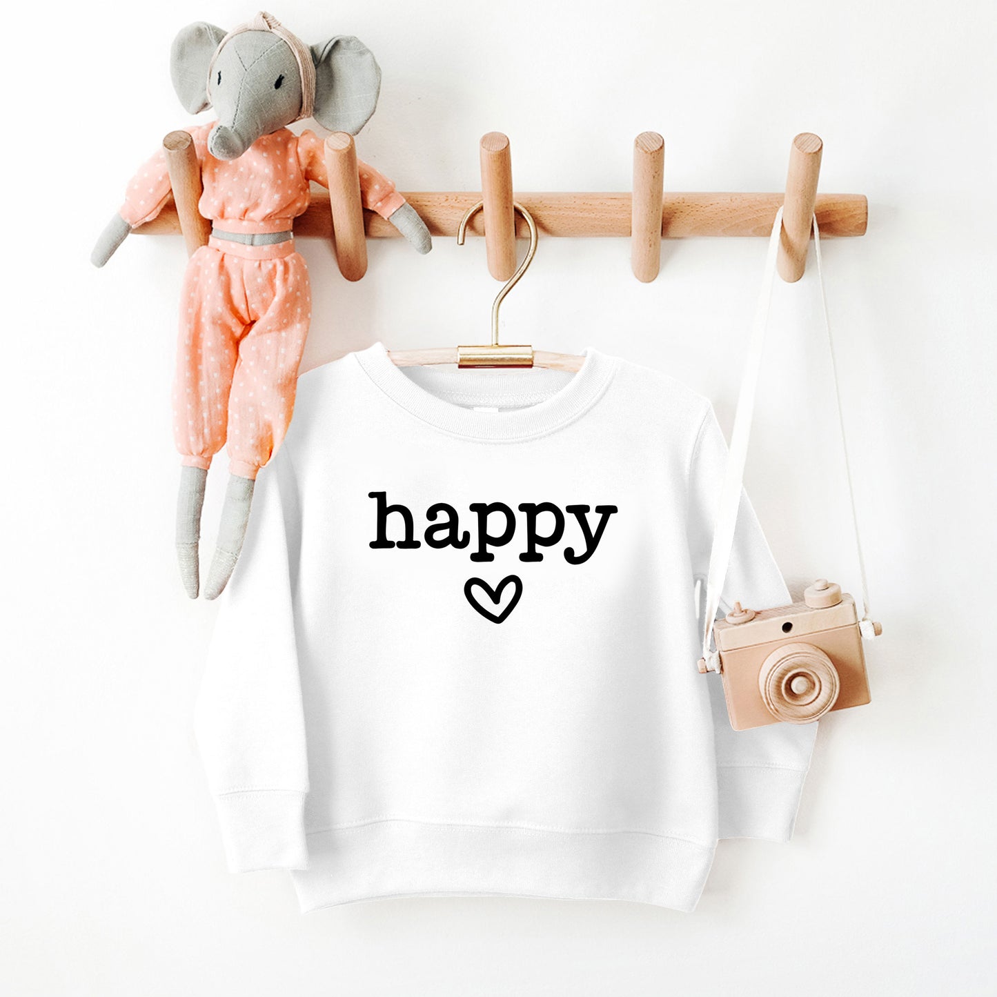 Happy Heart | Toddler Sweatshirt