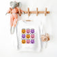 Halloween Candy Bucket Chart | Toddler Graphic Sweatshirt