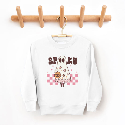 Spooky Girl Ghost | Youth Graphic Sweatshirt