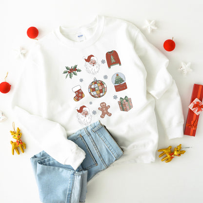 Christmas Collage | Youth Graphic Sweatshirt