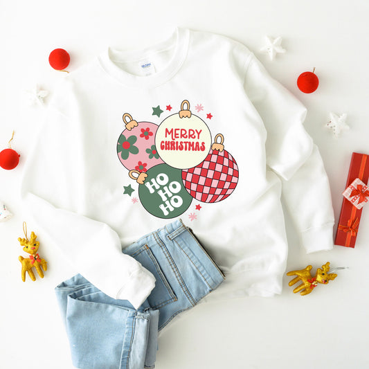 Christmas Ornaments | Youth Graphic Sweatshirt