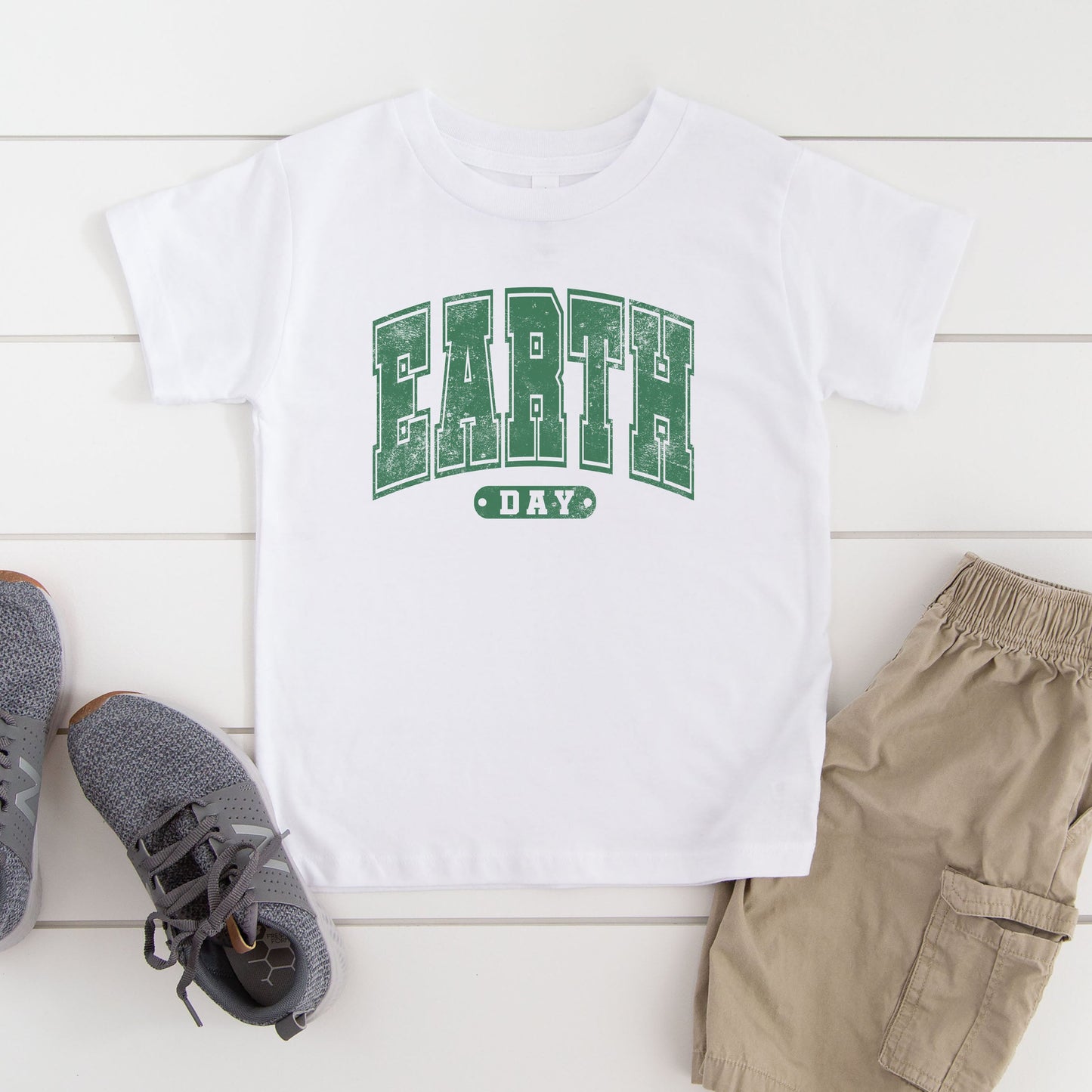 Earth Day Varsity | Youth Graphic Short Sleeve Tee