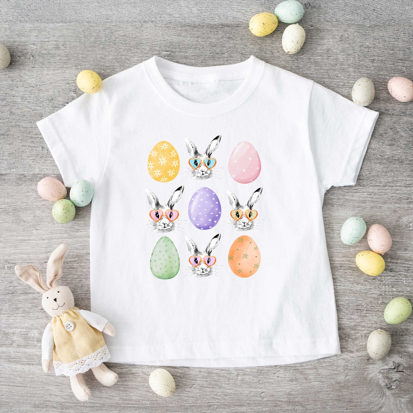 Bunny Egg Easter Chart | Youth Short Sleeve Crew Neck