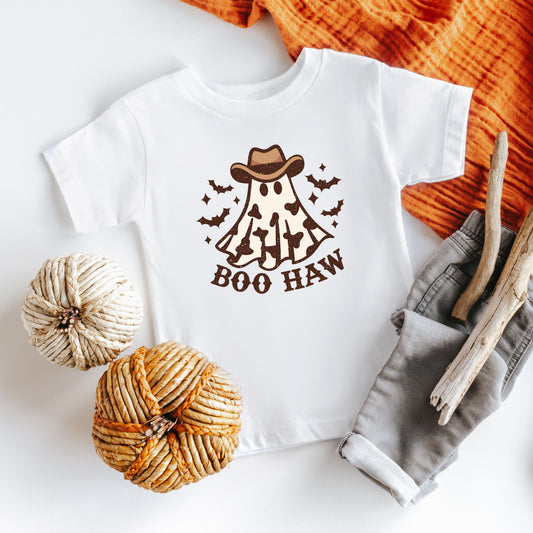 Boo Haw Ghost | Toddler Graphic Short Sleeve Tee