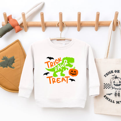 Trick Rawr Treat | Toddler Graphic Sweatshirt