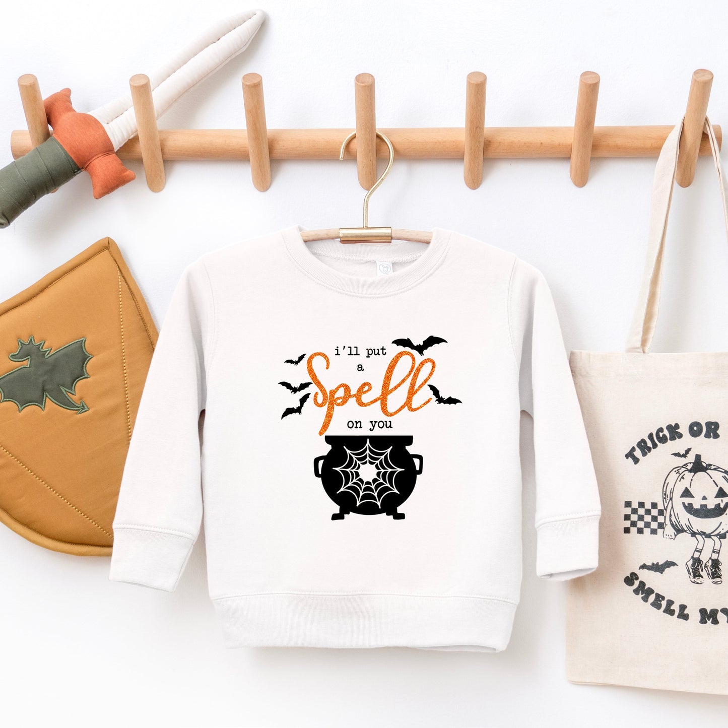 I'll Put A Spell On You Glitter | Toddler Graphic Sweatshirt