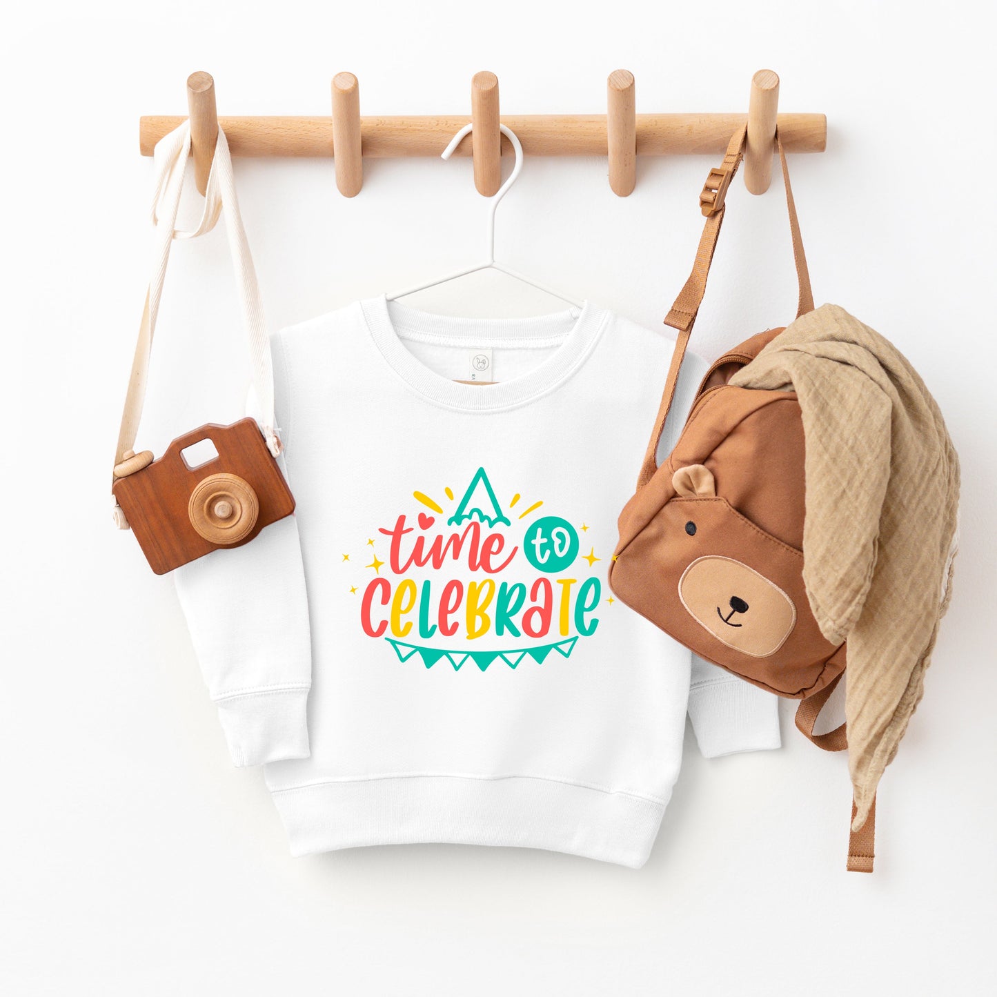 Time To Celebrate | Toddler Graphic Sweatshirt