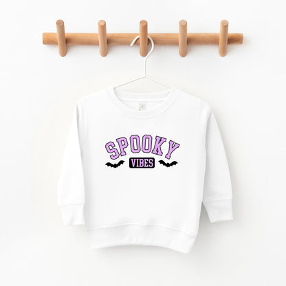 Spooky Vibes Bats | Toddler Graphic Sweatshirt