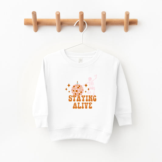 Staying Alive | Toddler Graphic Sweatshirt