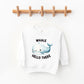 Whale Hello There | Toddler Graphic Sweatshirt