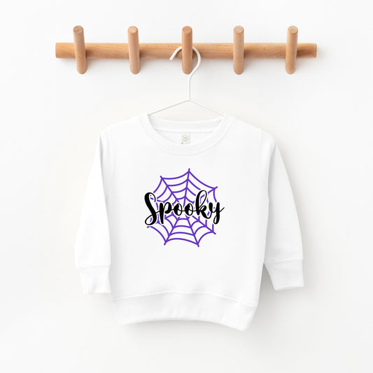 Spooky Web | Toddler Graphic Sweatshirt