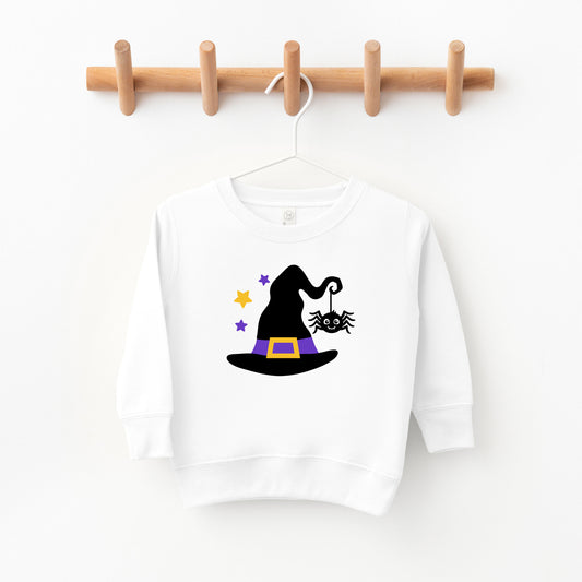 Witch And Spider | Toddler Graphic Sweatshirt