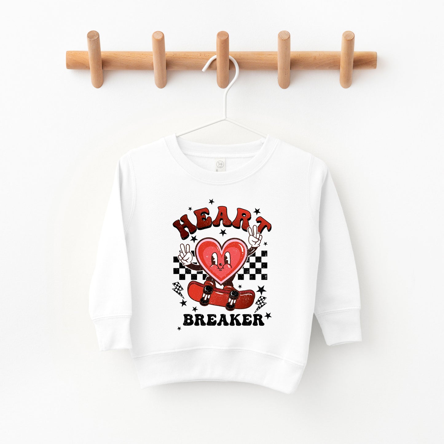 Heart Breaker Skater | Toddler Sweatshirt