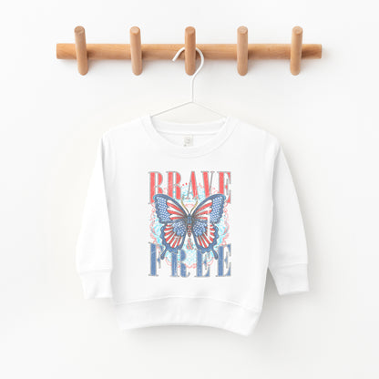 Brave Butterfly | Toddler Sweatshirt