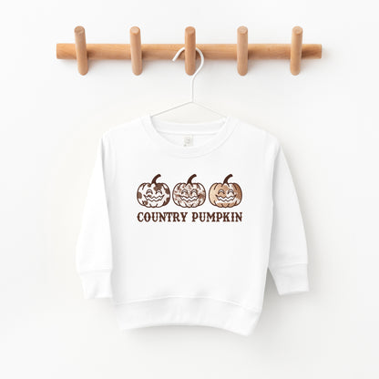 Country Pumpkin | Toddler Graphic Sweatshirt