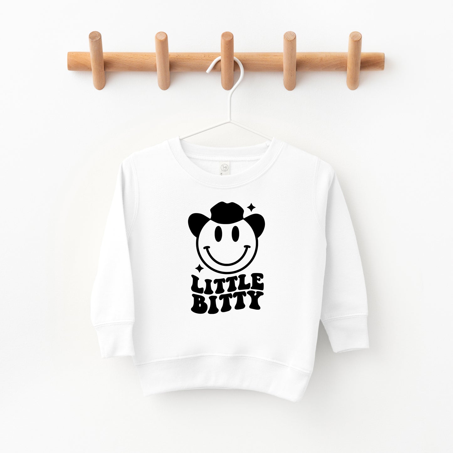 Little Bitty Smiley | Toddler Sweatshirt