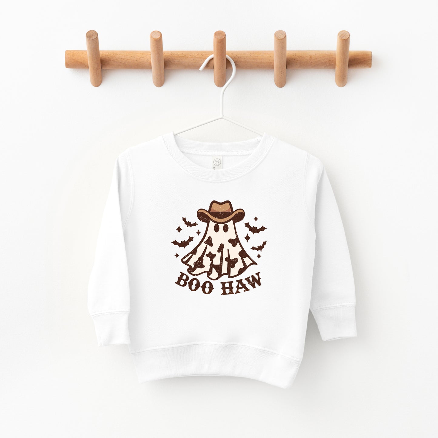 Boo Haw Ghost | Toddler Graphic Sweatshirt