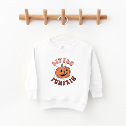 Little Pumpkin Retro | Toddler Graphic Sweatshirt