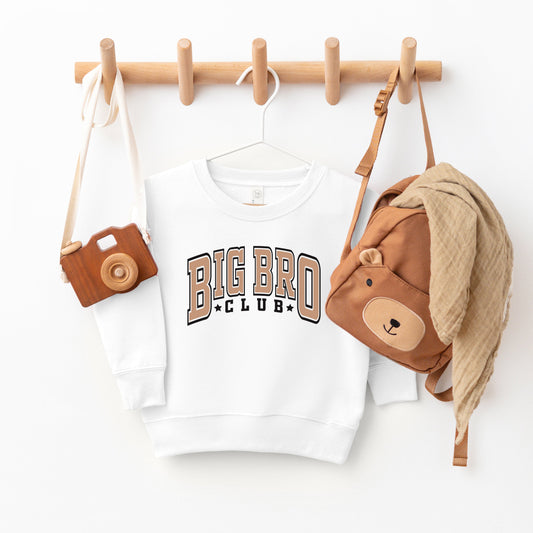 Big Bro Club Stars | Toddler Graphic Sweatshirt