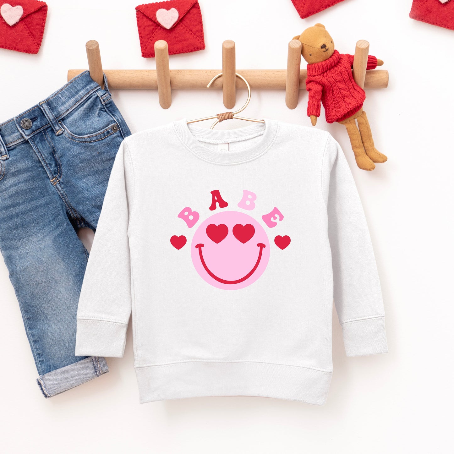 Babe Smile | Toddler Graphic Sweatshirt