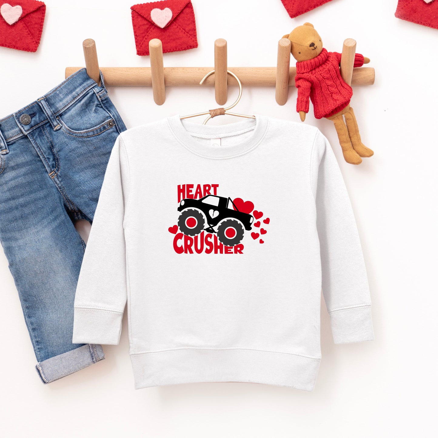 Heart Crusher | Toddler Graphic Sweatshirt