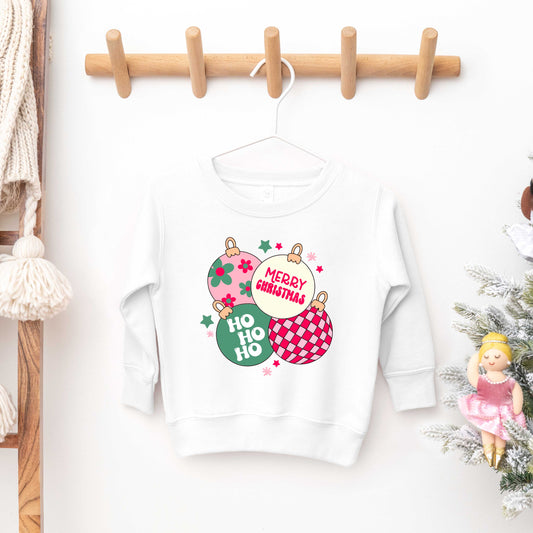 Christmas Ornaments | Toddler Graphic Sweatshirt