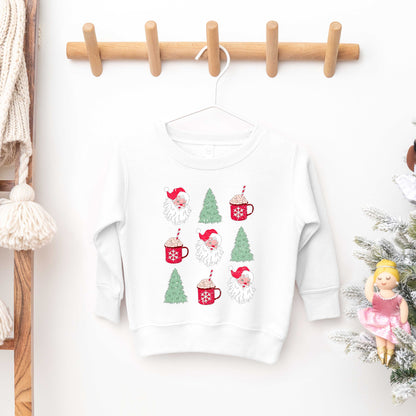 Tree And Mug Collage | Toddler Graphic Sweatshirt