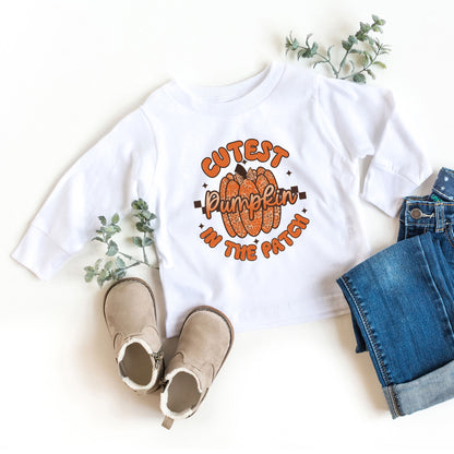 Cutest Pumpkin Leopard Print | Youth Graphic Long Sleeve Tee