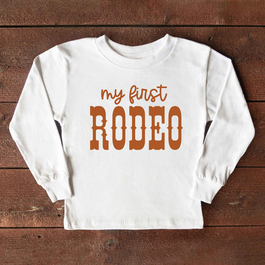 My First Rodeo | Toddler Long Sleeve Tee